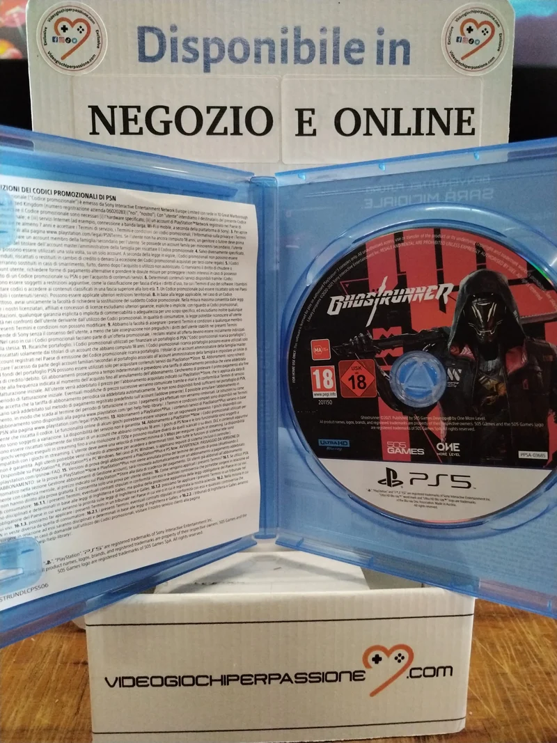 Ghostrunner Playstation 5 (usato garantito)(versione europea)