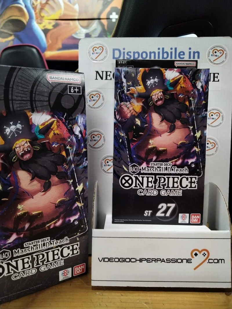 One Piece Card Game - Starter Deck -ST-27 -Black -Marshall D. Teach
