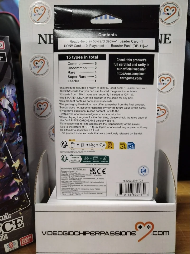 One Piece Card Game - Starter Deck -ST-27 -Black -Marshall D. Teach