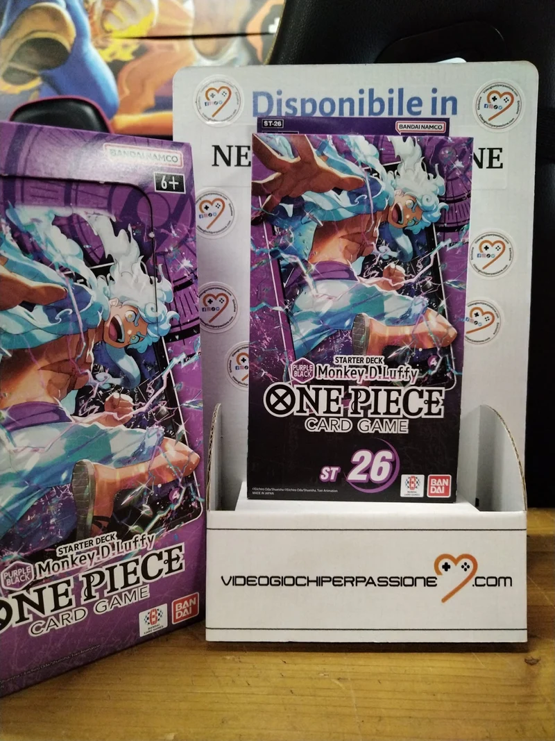 One Piece Card Game - STARTER DECK -PURPLE/BLACK Monkey.D.Luffy- [ST-26] -eng