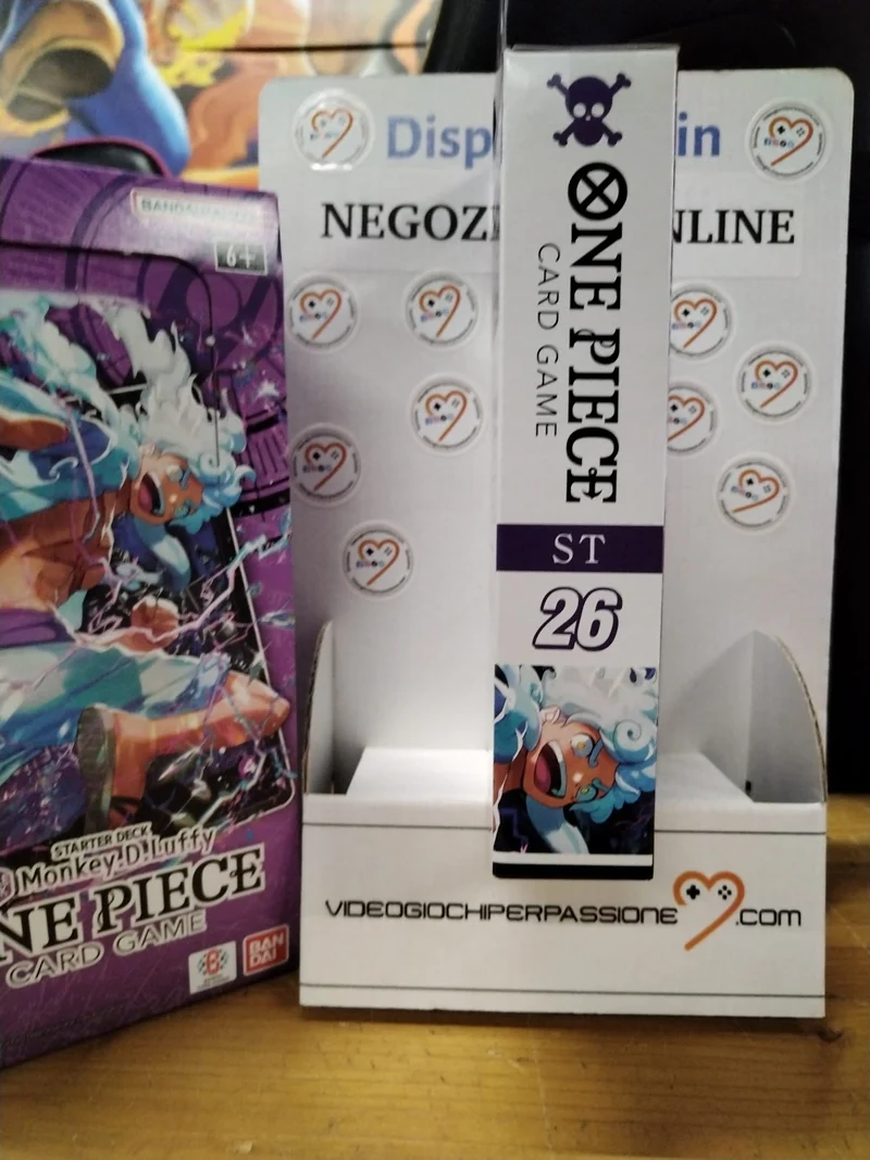 One Piece Card Game - STARTER DECK -PURPLE/BLACK Monkey.D.Luffy- [ST-26] -eng