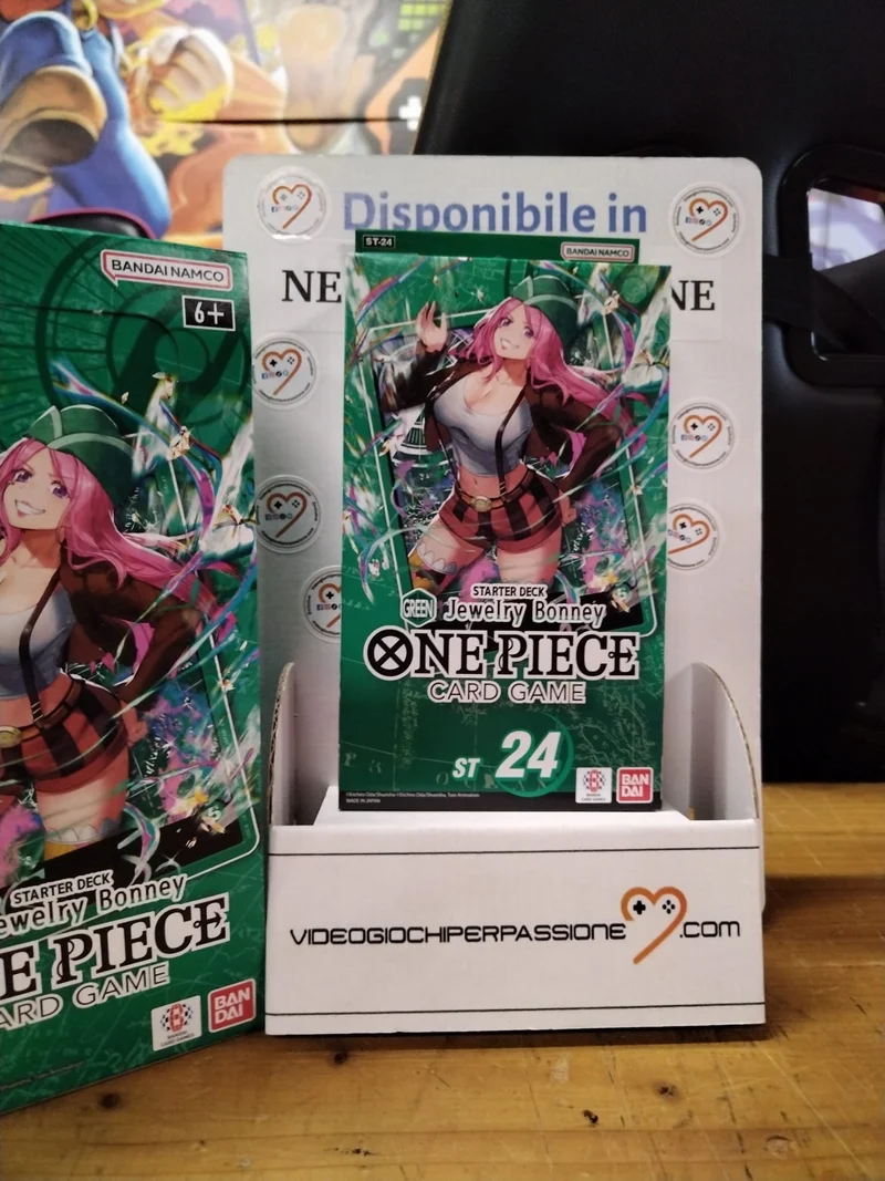One Piece Card Game - STARTER DECK -GREEN Jewelry Bonney- [ST-24]- eng