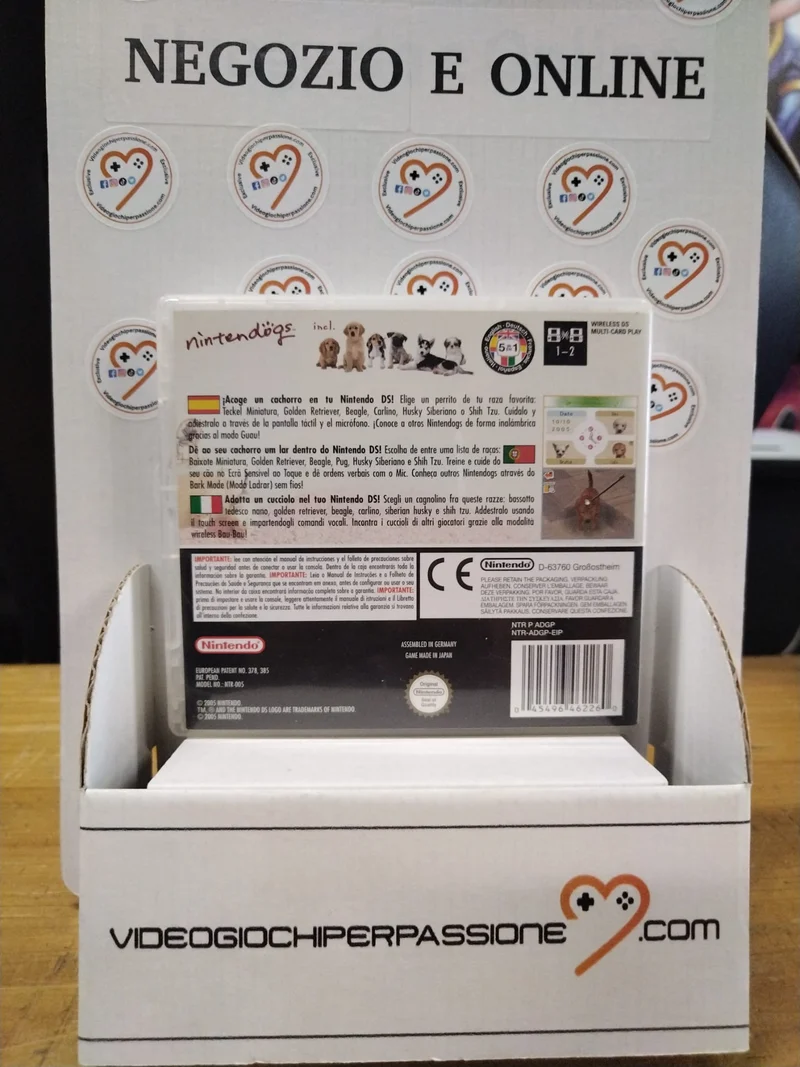 Nintendogs Dachshund e Friends NINTENDO DS (usato garantito)