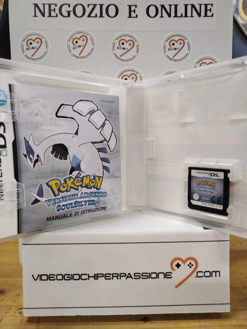 Pokemon versione argento Soul Silver NINTENDO DS (usato garantito)(versione italiana)