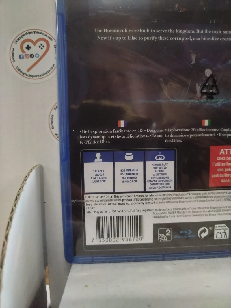 Ender Magnolia Playstation 4 Edizione Europea