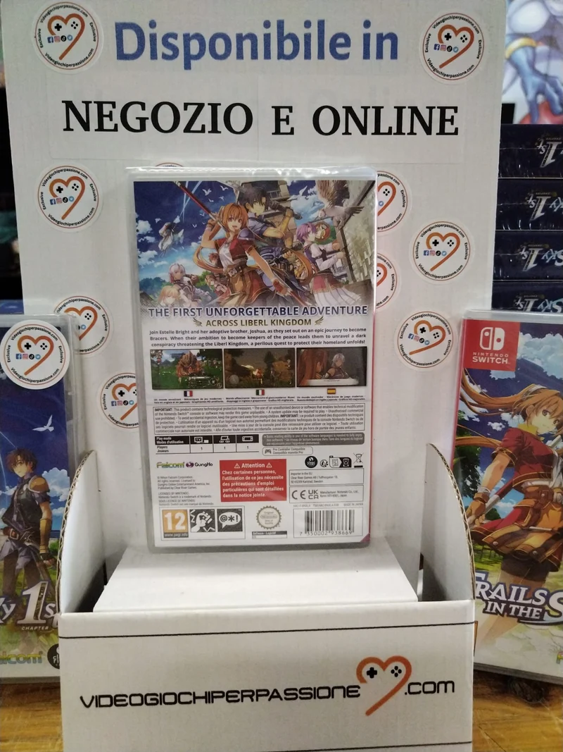 Trails in the Sky 1st Chapter Nintendo Switch Edizione Europea