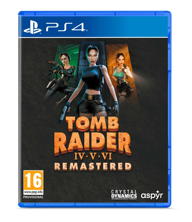 Tomb Raider 4-6 Remastered Starring Lara Croft Playstation 4 Edizione Europea