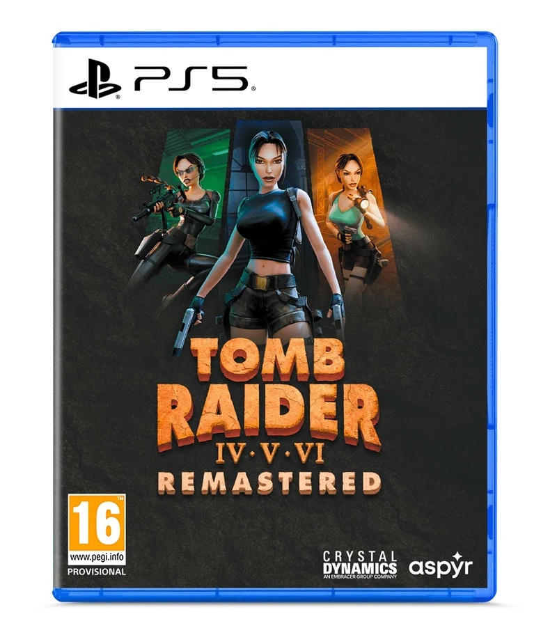 Tomb Raider 4-5-6 Remastered Starring Lara Croft Playstation 5 Edizione ITALIANA