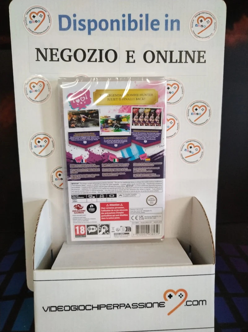 Lollipop Chainsaw RePOP Nintendo Switch Edizione Europea + Gadget Omaggio a Sorpresa