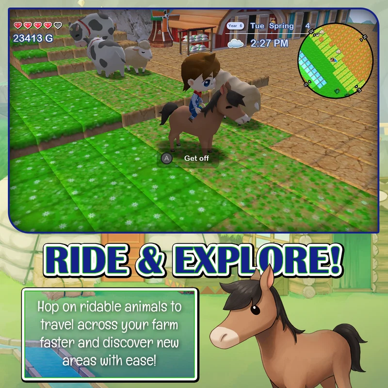 Harvest Moon: The Lost Valley & Skytree Village Double Pack Nintendo Switch