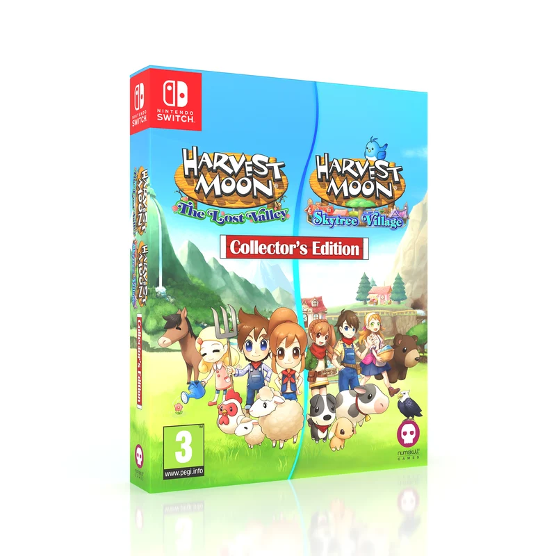 Harvest Moon: The Lost Valley & Skytree Village Double Pack Collector's Edition Nintendo Switch