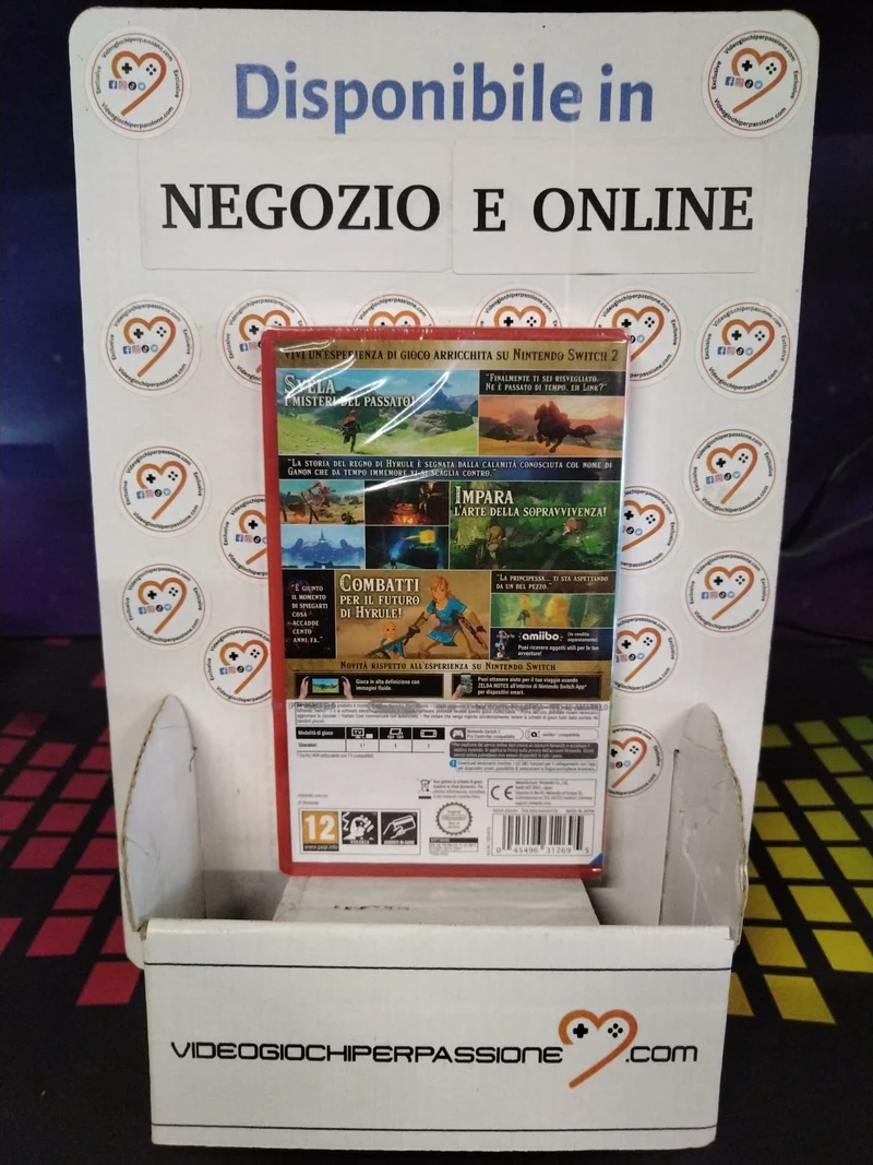 The Legend of Zelda: Breath of the Wild Nintendo Switch 2 Edizione Italiana