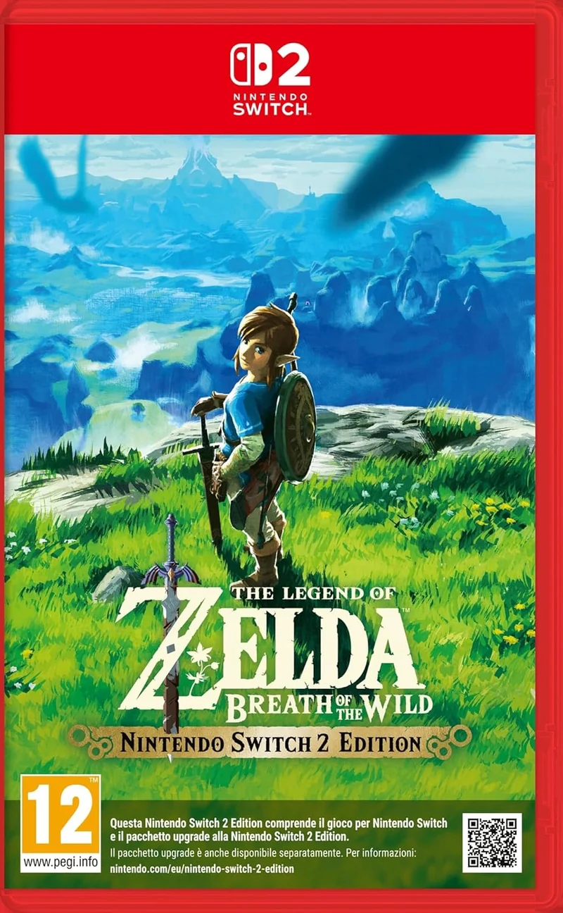 The Legend of Zelda: Breath of the Wild Nintendo Switch 2 Edizione Italiana