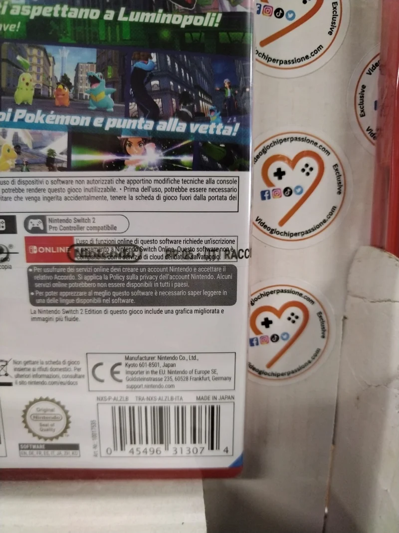 Leggende Pokémon: Z-A Nintendo Switch 2 Edition -ITALIANA