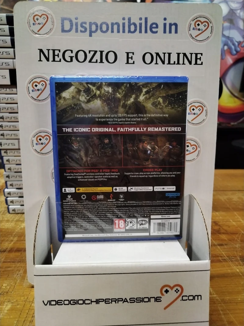 Gears of War Reloaded Playstation 5 Edizione Europea