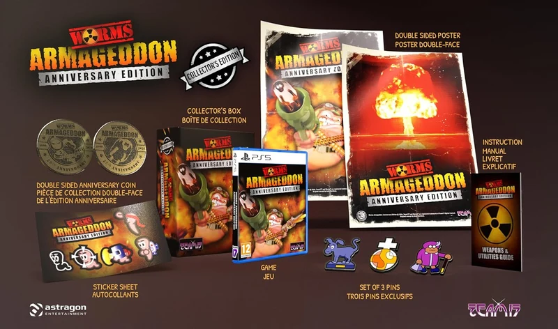 Worms Armageddon Anniversary Collector's Edition PS5