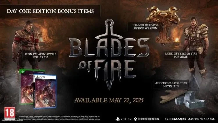 Blades of Fire Day One Edition Ps5