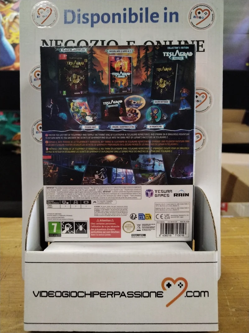Teslagrad Power Pack Collector’s Edition Nintendo Switch Edizione Europea