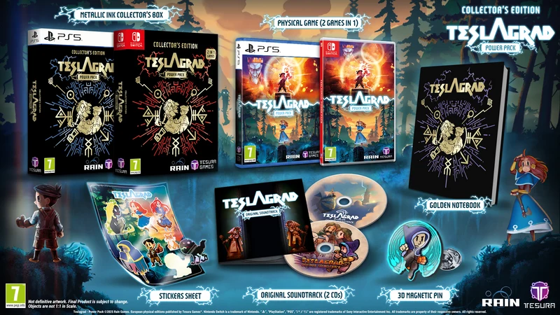 Teslagrad Power Pack Collector’s Edition Nintendo Switch Edizione Europea