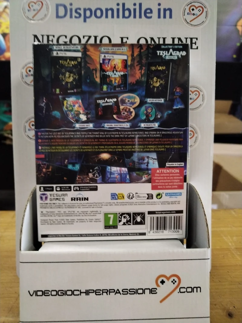 Teslagrad Power Pack Collector’s Edition Playstation 5 Edizione Europea