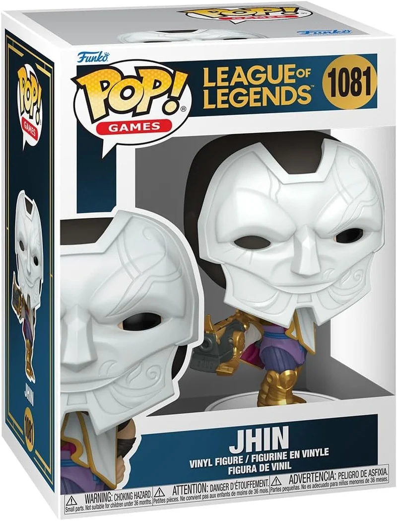 Funko Pop! Games: LoL - Jhin - League Of Legends -1081