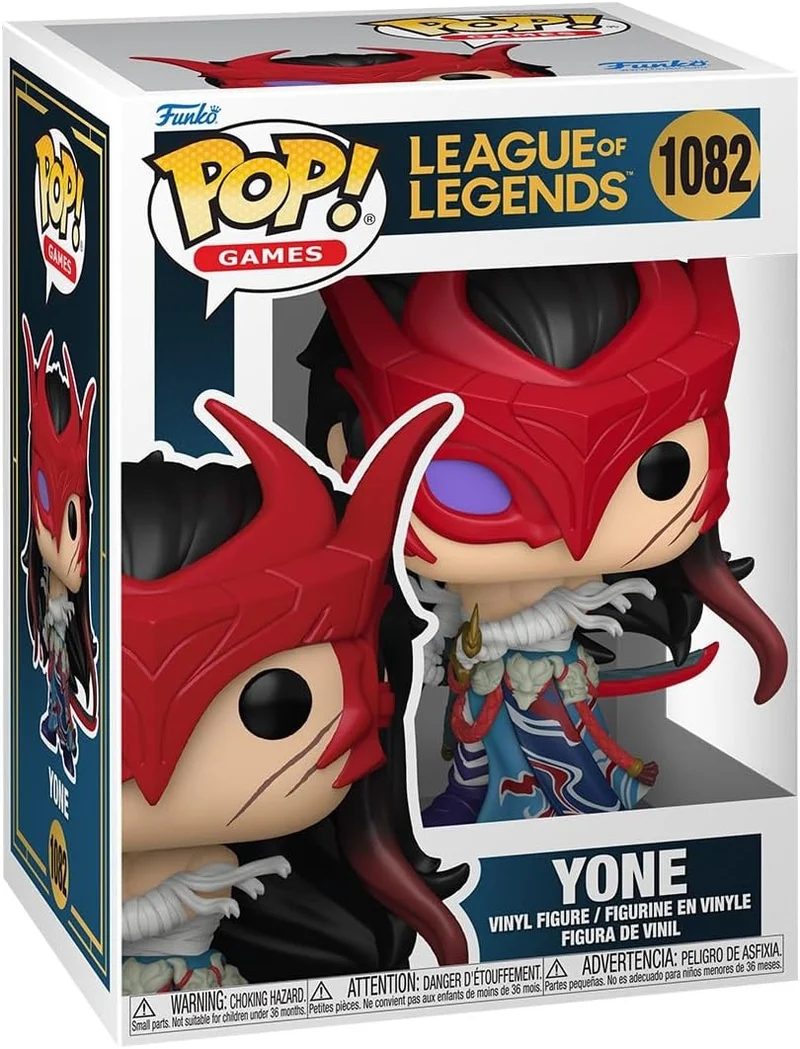 Funko Pop! Games: LoL - Yone - League Of Legends -1082