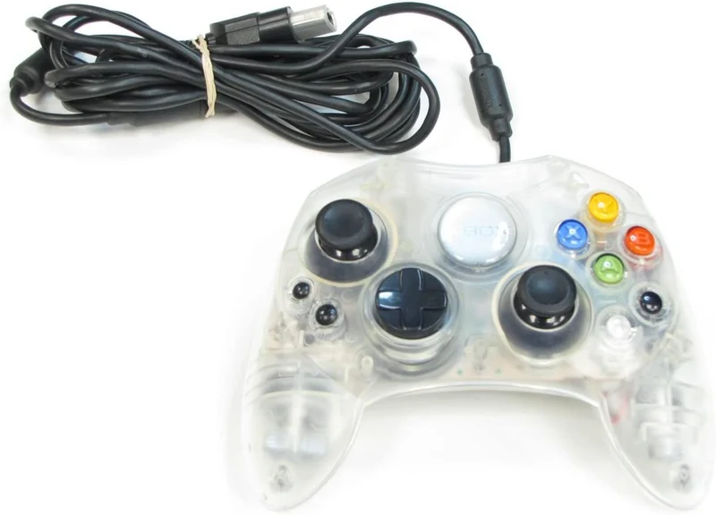 Microsoft Original Xbox Crystal Clear Controller