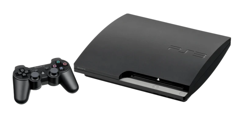 Sony PlayStation 3 PS3 Charcoal Black Slim Console Bundle