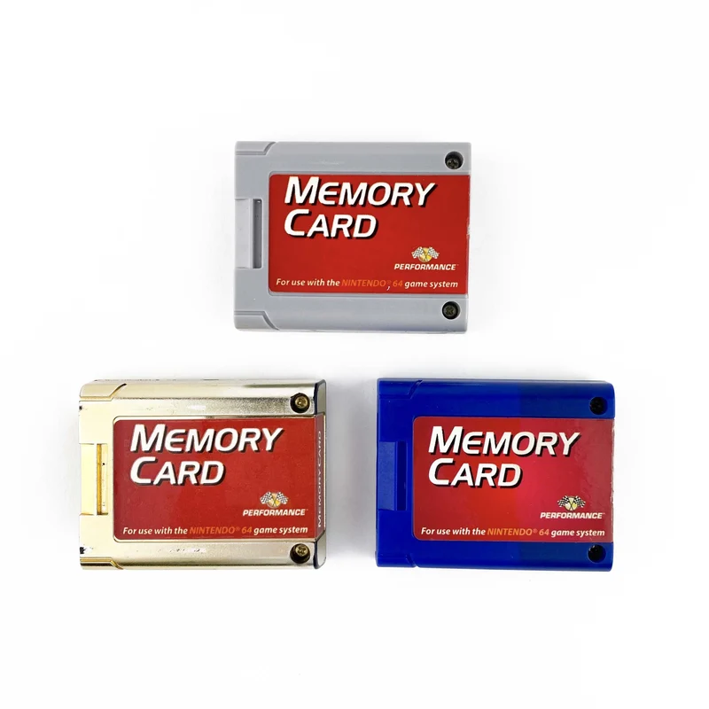 Nintendo N64 Performance Memory Card Tall