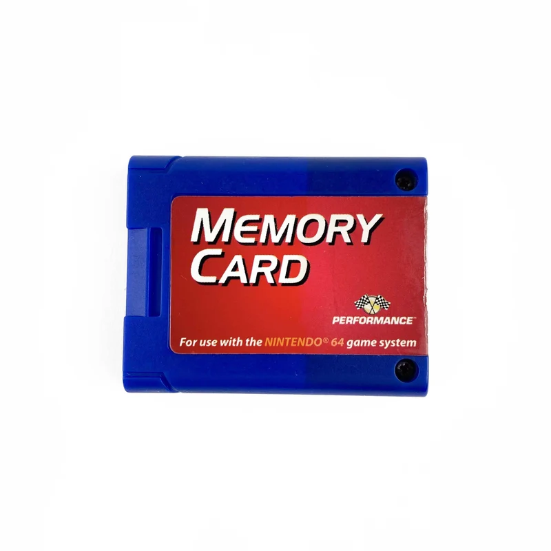 Nintendo N64 Performance Memory Card Tall