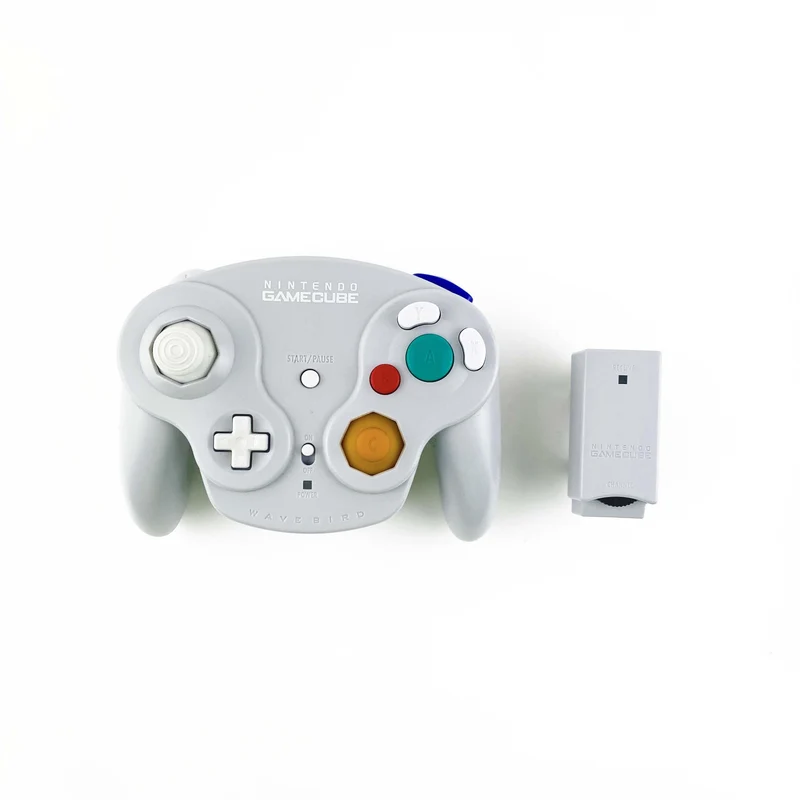 Nintendo GameCube Grey Wavebird Controller (DOL-004)
