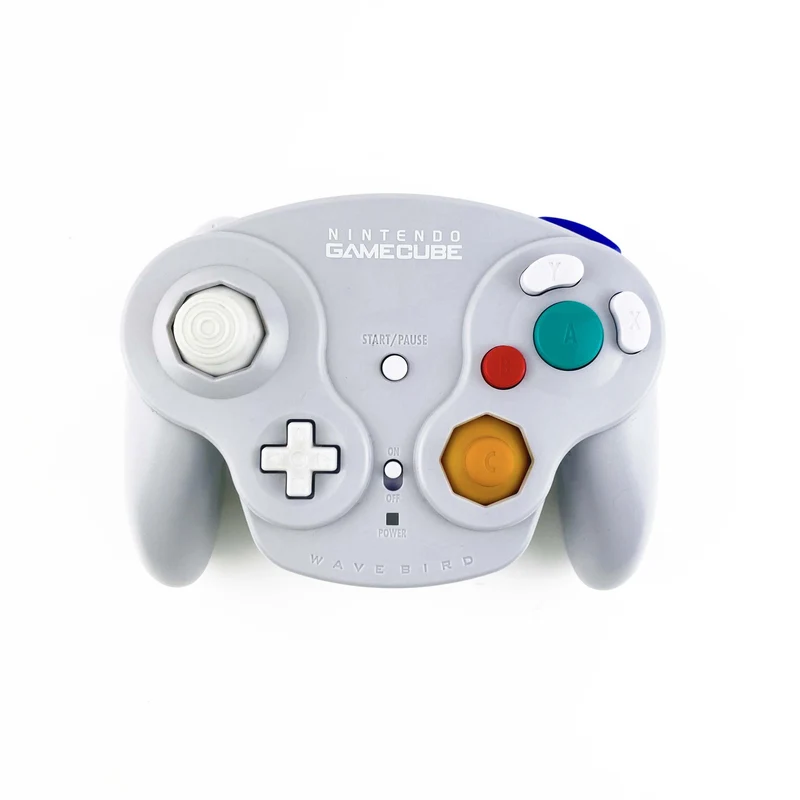 Nintendo GameCube Grey Wavebird Controller (DOL-004)