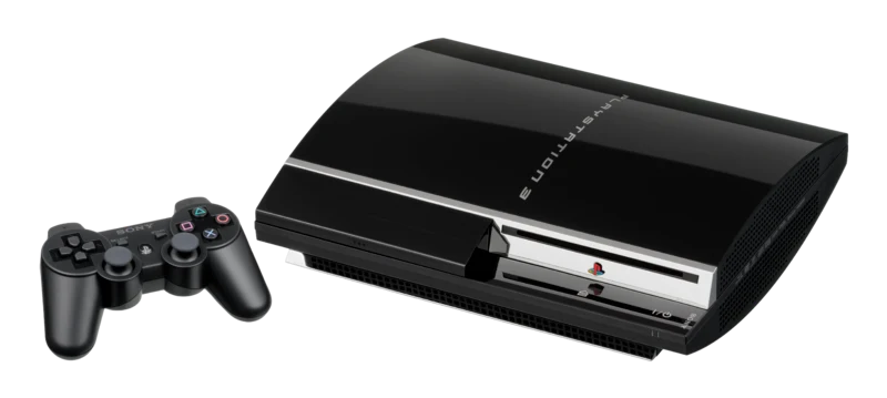 Sony PlayStation 3 PS3 Piano Black Fat Console Bundle Backwards Compatible