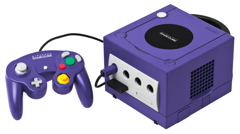 Nintendo GameCube Indigo Purple Console Bundle