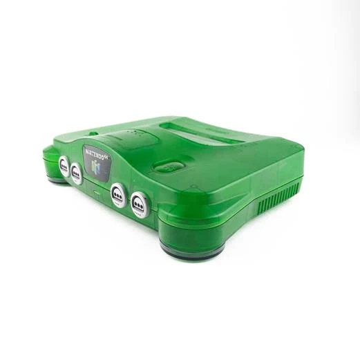 Nintendo N64 Funtastic Jungle Green Console Bundle (NUS-001)