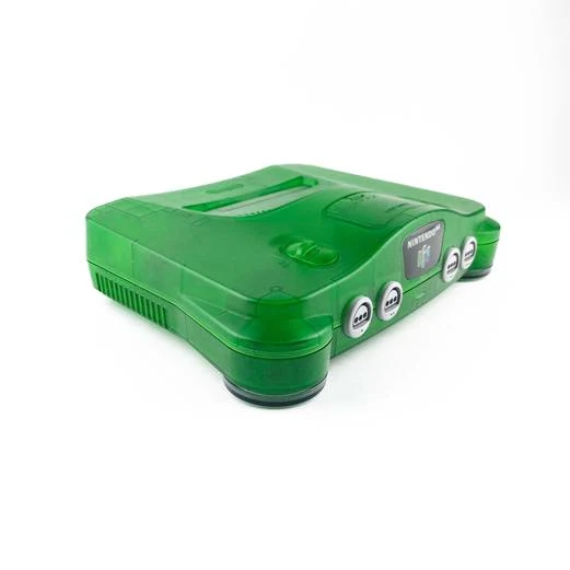 Nintendo N64 Funtastic Jungle Green Console Bundle (NUS-001)