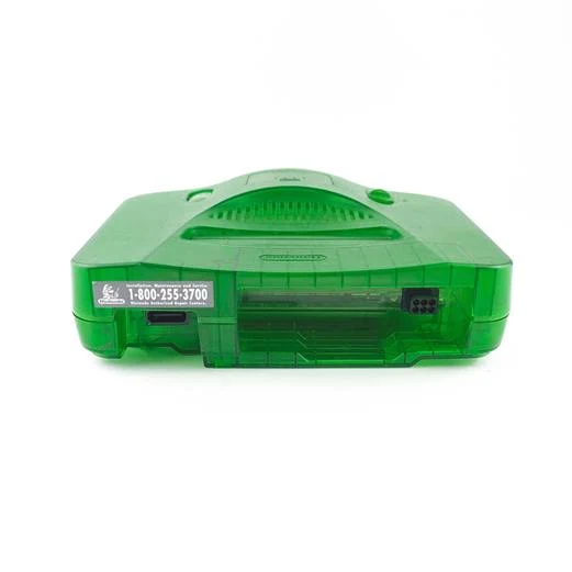 Nintendo N64 Funtastic Jungle Green Console Bundle (NUS-001)