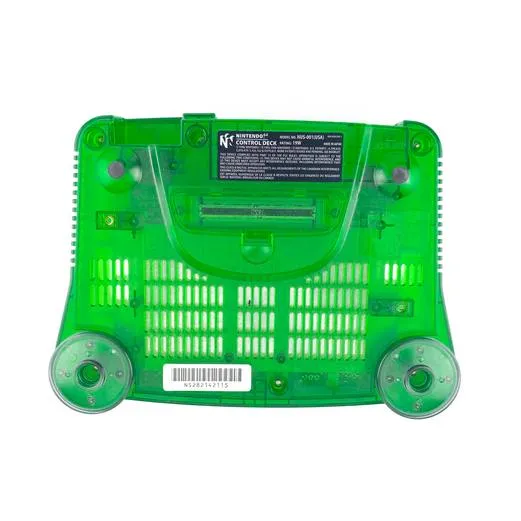 Nintendo N64 Funtastic Jungle Green Console Bundle (NUS-001)