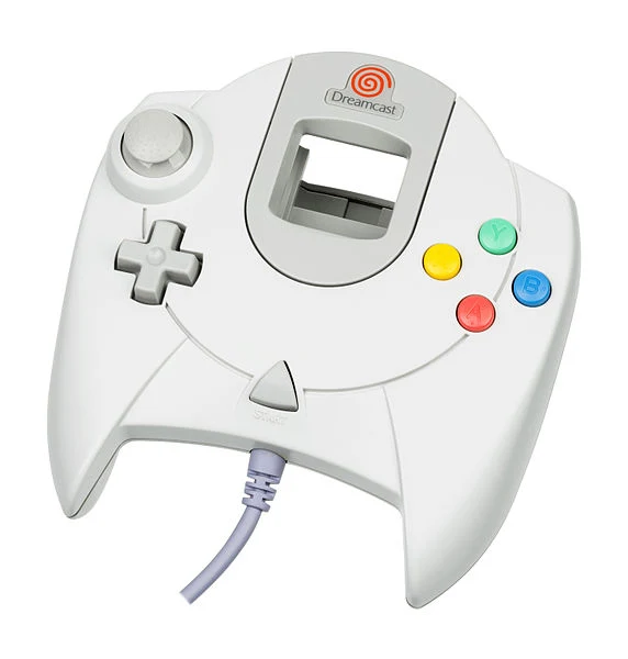 Sega Dreamcast White Controller