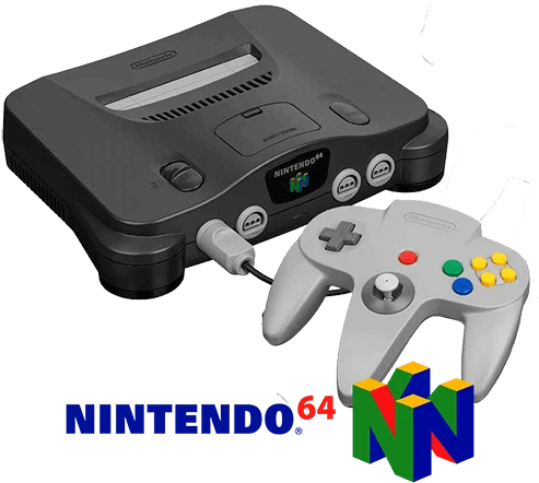 Nintendo N64 Charcoal Console Bundle