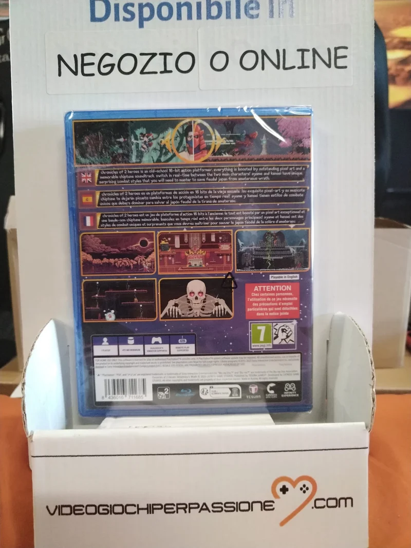 Chronicles of 2 Heroes: Amaterasu's Wrath Playstation 4