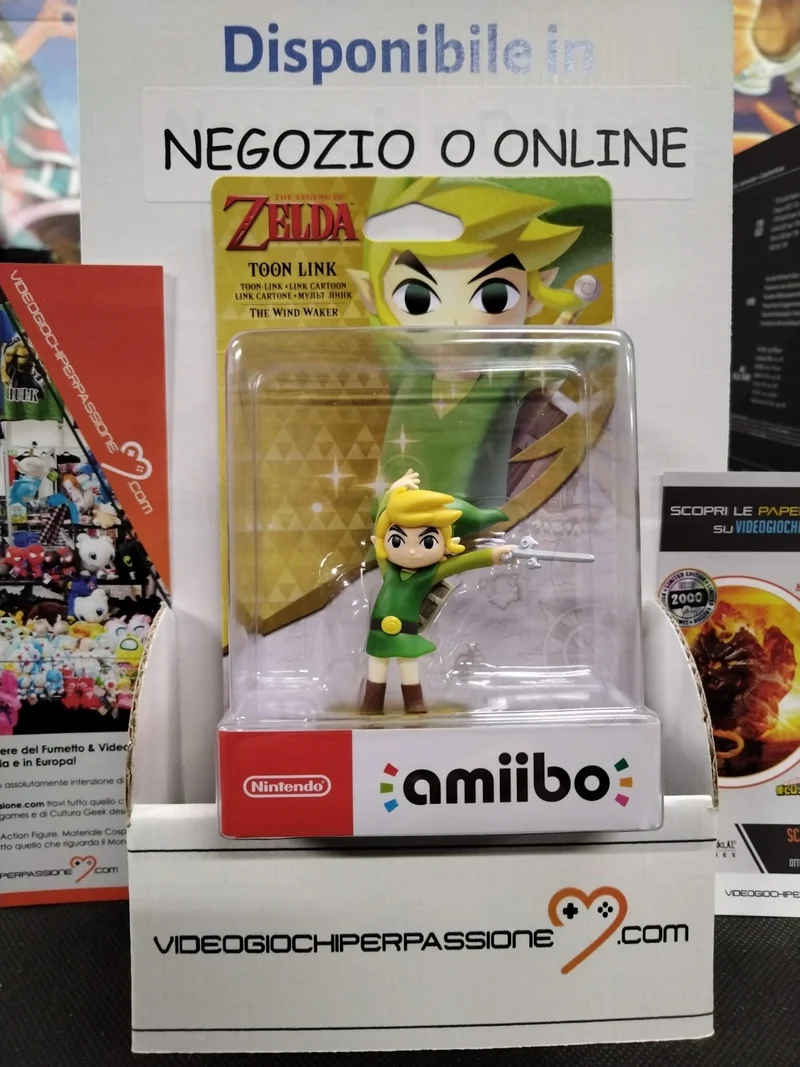 NINTENDO AMIIBO ZELDA- TOON LINK -