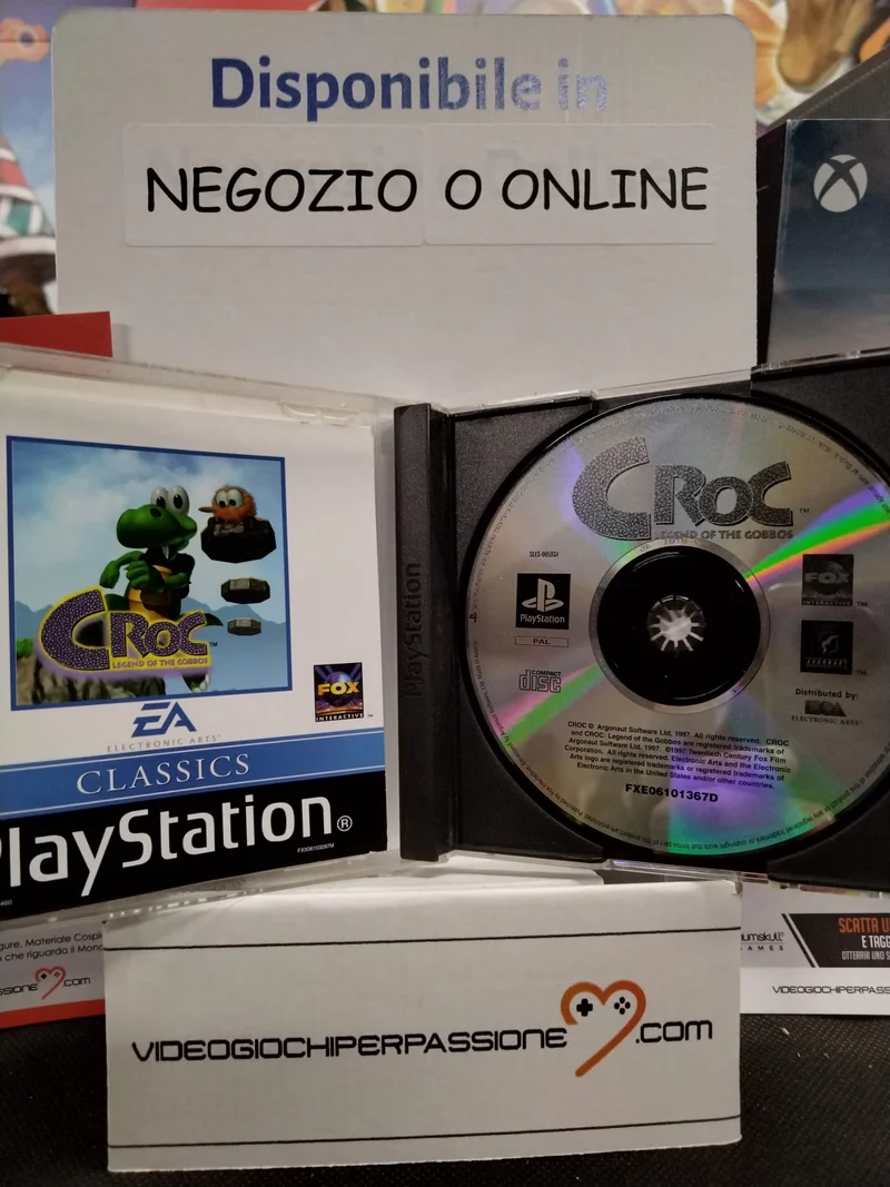 CROC : LEGEND OF THE GOBBOS PS1 (usato garantito)