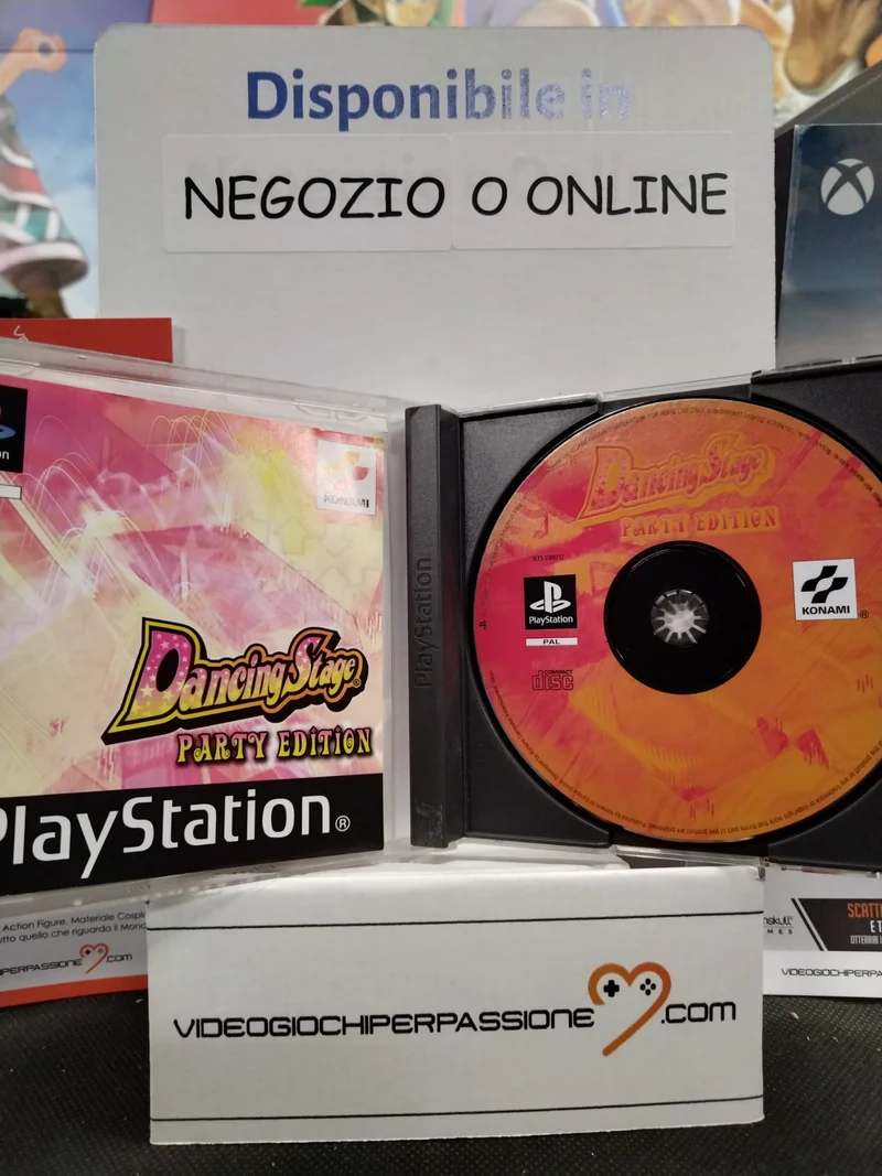 DANCING STAGE PARTY EDITION PS1 (usato garantito)