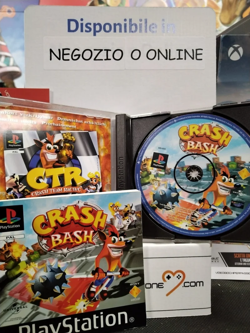 CRASH BASH PLAYSTATION 1 (versione europea)(usato garantito)