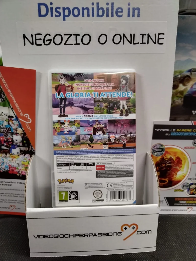 POKEMON SPADA NINTENDO SWITCH EDIZIONE ITALIANA (usato garantito)