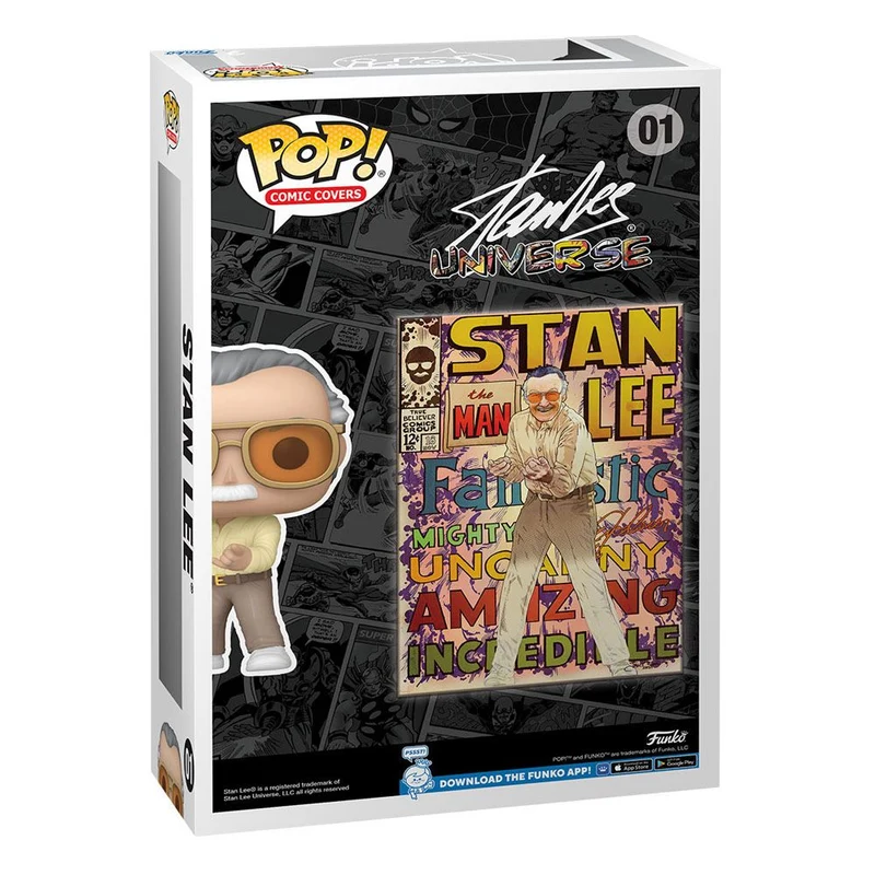 Stan Lee POP! Comic Cover Vinyl Figure 9 cm-PRE-ORDER 04-2023