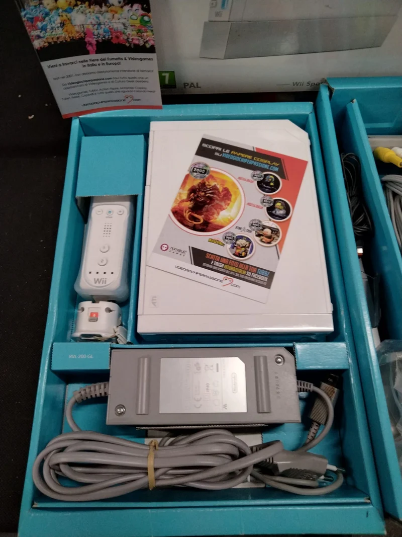 CONSOLE NINTENDO WII BIANCA (usato garantito)(completa )