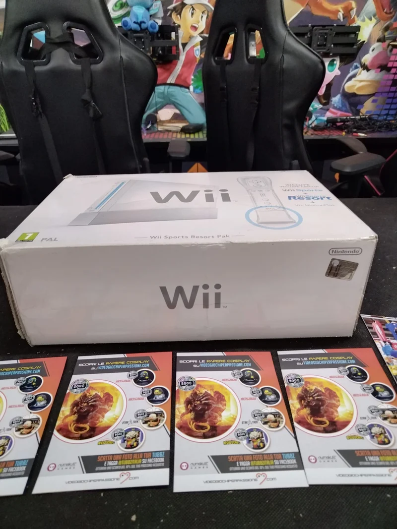 CONSOLE NINTENDO WII BIANCA (usato garantito)(completa )