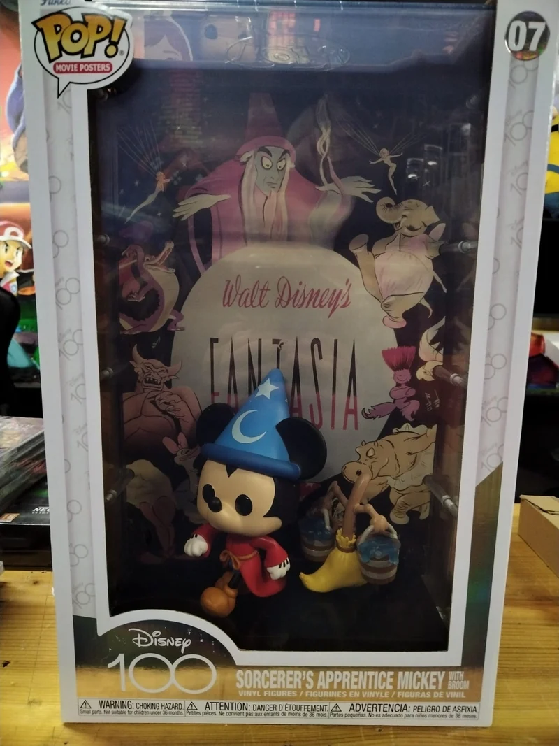 Funko Pop! Locandina film: Disney - Fantasia, l'apprendista stregone Topolino